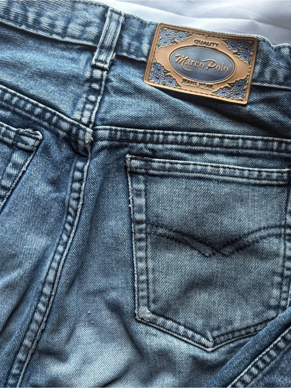 Womens Light Blue Denim Jeans